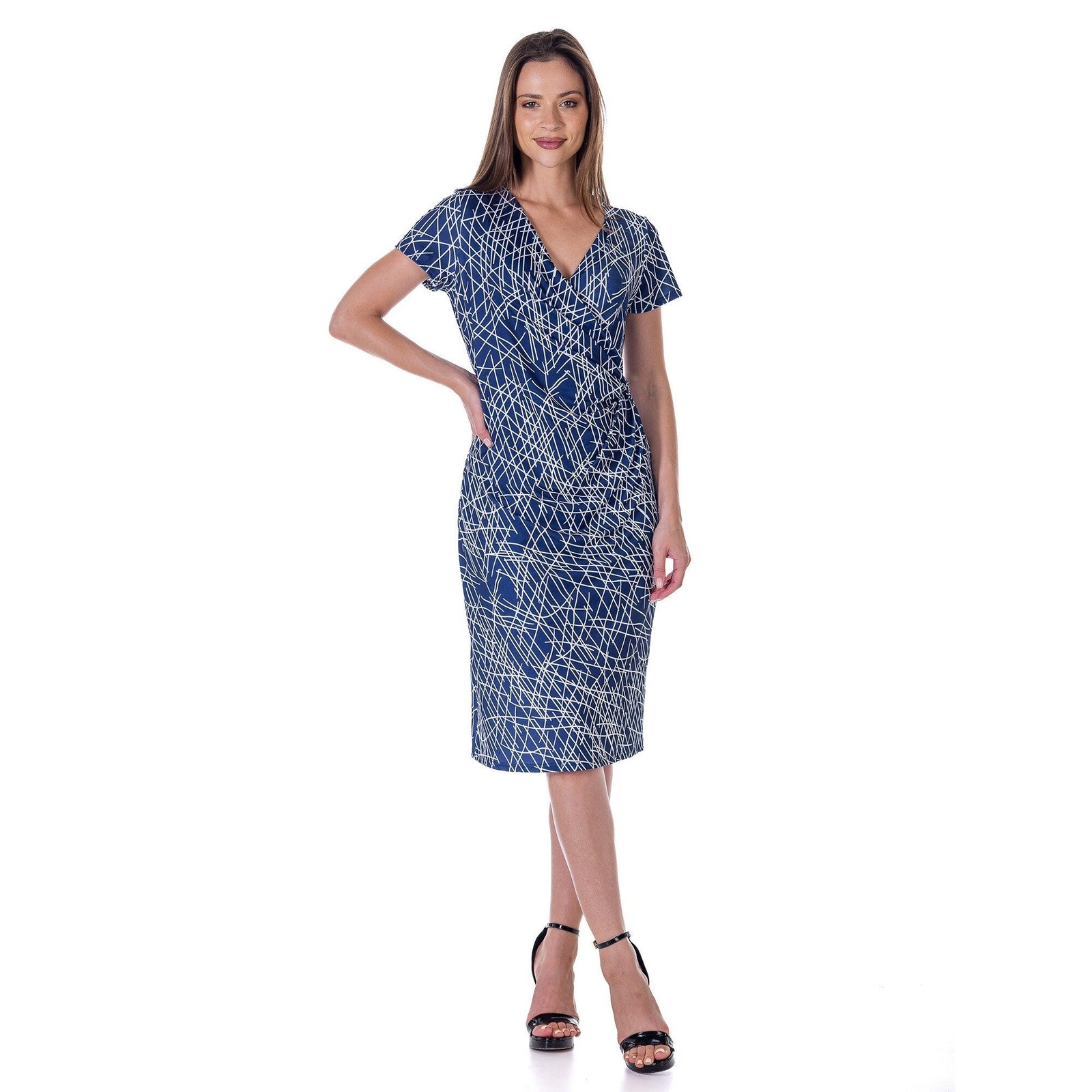 24seven-Comfort-Apparel-Navy-Geometric-Print-Knee-Length-Short-Sleeve-Faux-Wrap-Dress_30aecb67-3d2a-4677-ac8a-bcd9f88f8dcf 1127952459