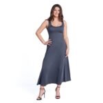 24seven-Comfort-Apparel-Slim-Fit-A-Line-Sleeveless-Maxi-Dress