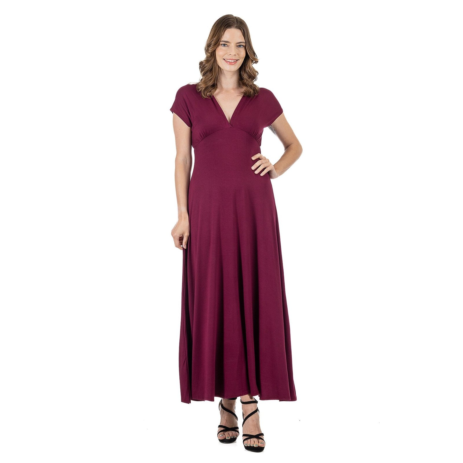24seven-Comfort-Apparel-Womens-Cap-Sleeve-V-Neck-Maxi-Dress_fa399cd4-9207-409c-a5cd-1a1243eb657f