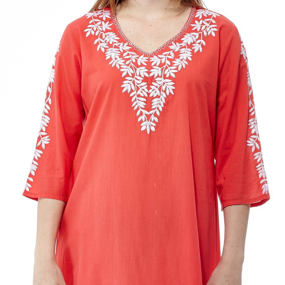 La-Cera-Womens-3-4-Sleeve-Embroidered-Caftan-d6ca7fc7-2bca-4602-935a-5491661cc61e_1000